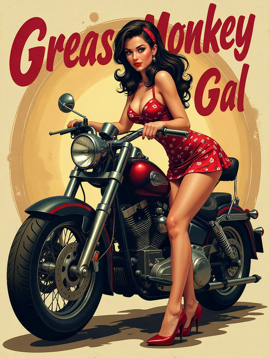 Grease Monkey Pinup Portrait