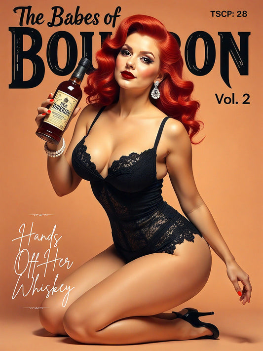 Bourbon Beauty Pinup Portrait