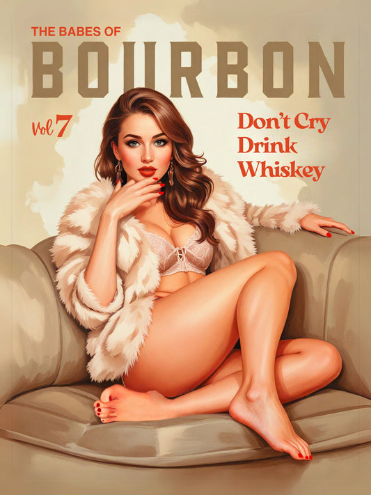 Whiskey wisdom Pinup Portrait